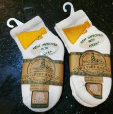 Kids cheerleading cheer WHITE POM POM megaphone SOCKS 2 PAIR LOT FITS SHOE 3-7