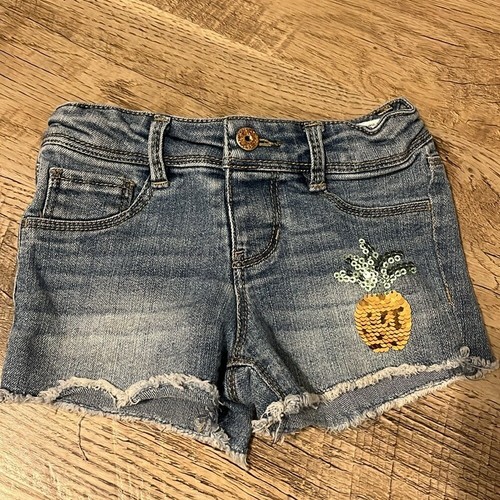 Assorted Girls Denim and Cotton Shorts Set - Picture 7 of 8