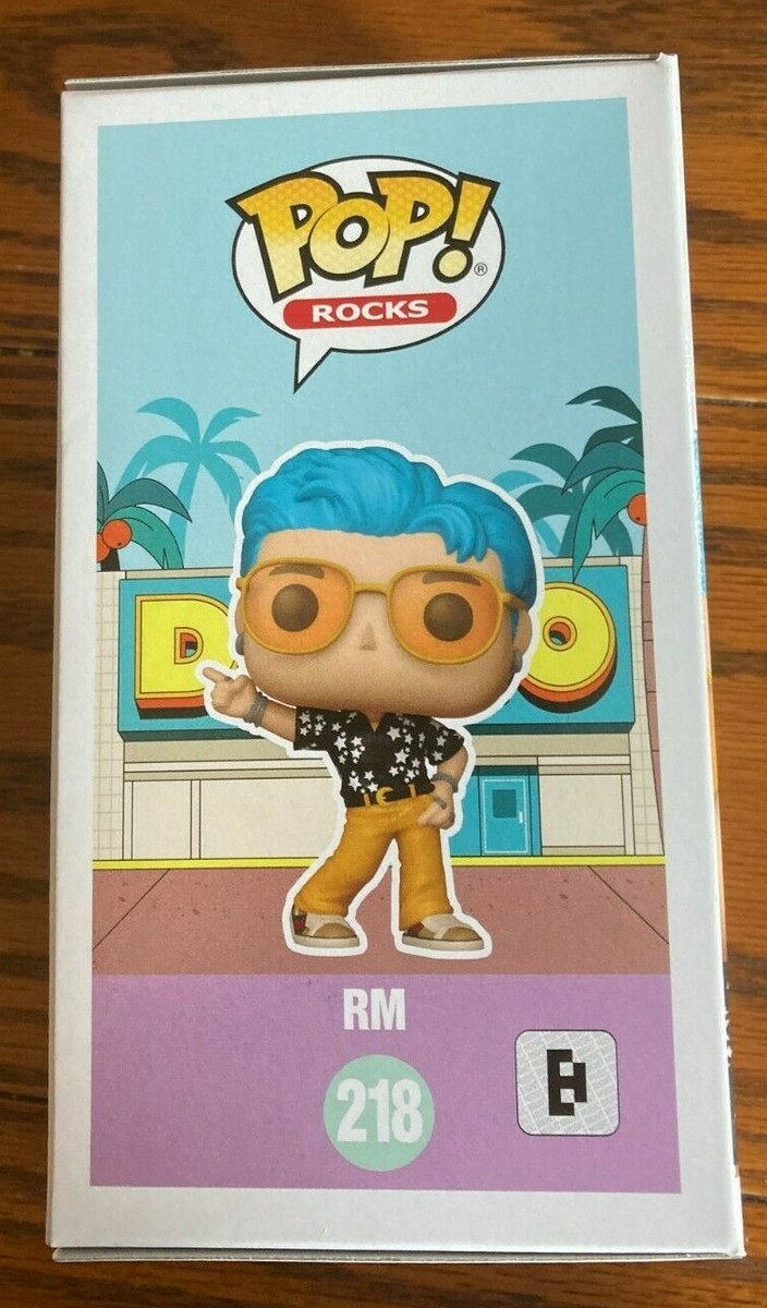 FUNKO POP ROCKS BTS DYNAMITE FIGURE - RM #218 - IN HAND - K-POP | eBay