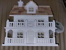 Cottage Bird House | Wood | Handmade Architectural