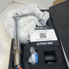 Vigo VG02038CH Utopia 1.8 GPM Single Hole Pre-Rinse Kitchen Faucet - Chrome