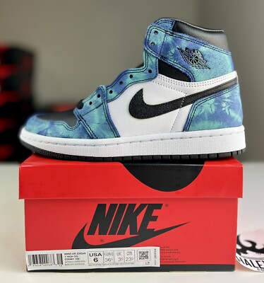 NEW Nike Air Jordan 1 Retro High Tie Dye (W) | Women's Size 6 | CD0461-100