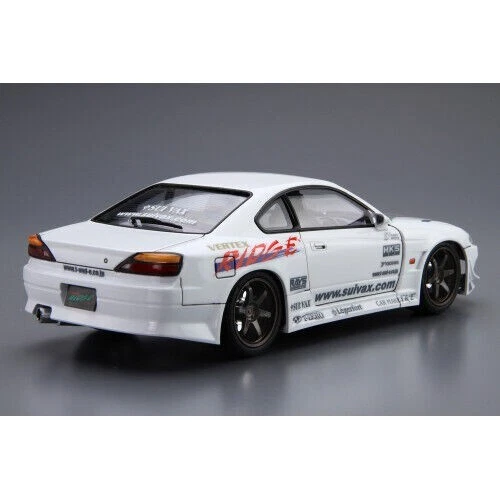 NISSAN SILVIA S15 VERTEX RIDGE Aoshima 08 1/24 Model Kit - Kit di montaggio New - Immagine 3 di 4