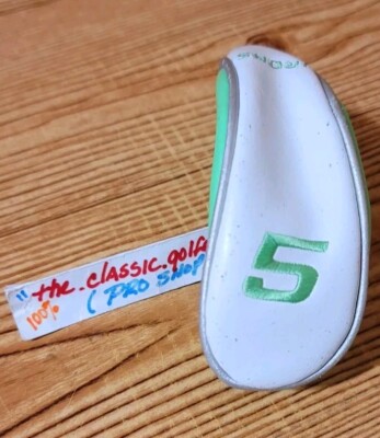 Cleveland Hi Bore XL i #5 Iron Cover LIME GREEN/WHITE SHIPS FREE w/ Buy It Now!