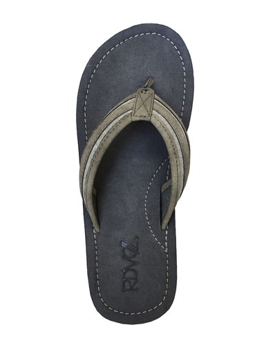 New MEN's Beach Sandals RDVOL Vintage Outdoor Flip Flop --"DESERT" - Picture 4 of 5