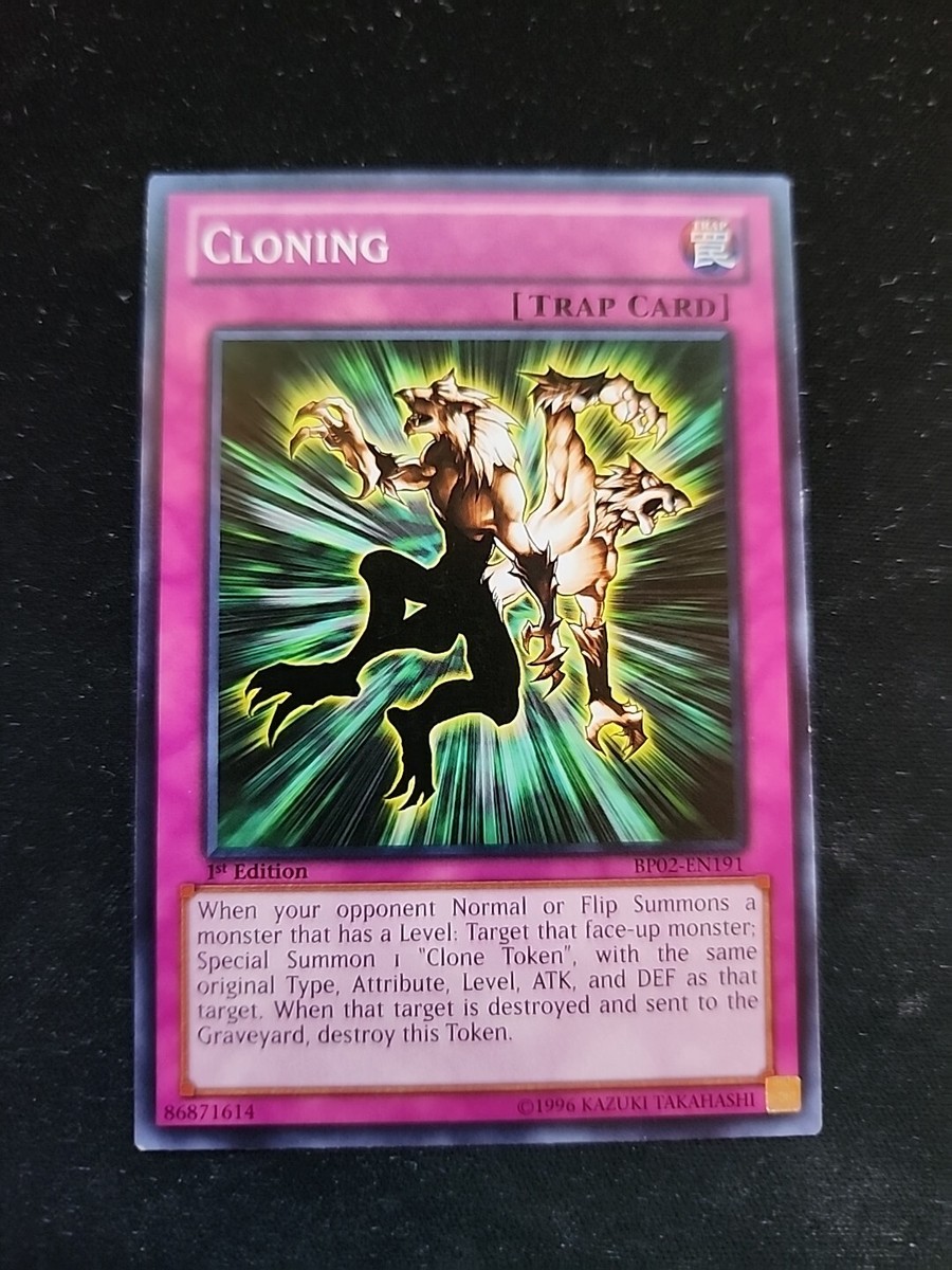yugioh cloning card YU-GI-OH! - (BP02-EN191) - Battle Pack 2: War of The Giants - 1st Edition may be 1st or Unlimited Edition Card Gallery:Cloning | Yu-Gi-Oh! Wiki