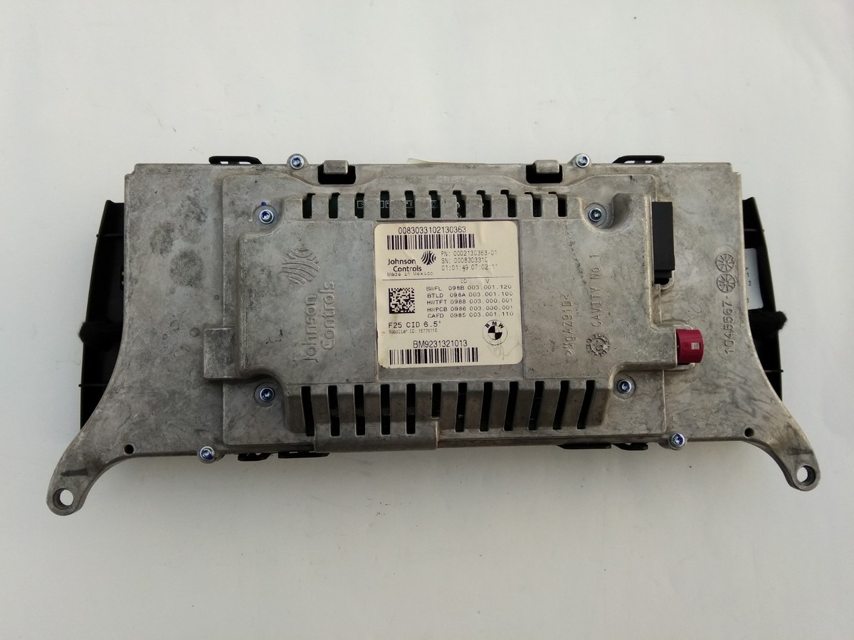 10-15 OEM BMW X3 F25 CENTRAL INFORMATION DISPLAY/SCREEN CID 6,5