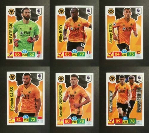 Premier League Football Wolverhampton Wanderers Original Sports Trading Cards & Accessories