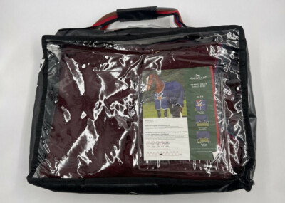 HORSEWARE RAMBO HELIX SHEET (DISC) NO FILL BURGUNDY 6'0 EU 130CM USA 72''