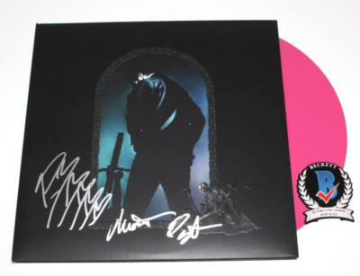 POST MALONE SIGNED HOLLYWOOD'S BLEEDING ALBUM VINYL RECORD FULL NAME BECKETT COA
