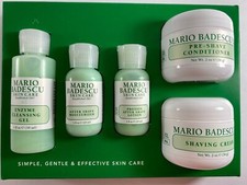 Mario Badescu Men's Grooming Shaving Set Cleanse Prepare Refresh Hydrate