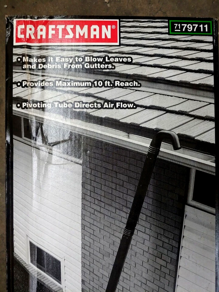 Kit de limpieza de canalones Craftsman accesorio soplador 71 79970 HUSQVARNA POULAN AYP Foto 2 de 4