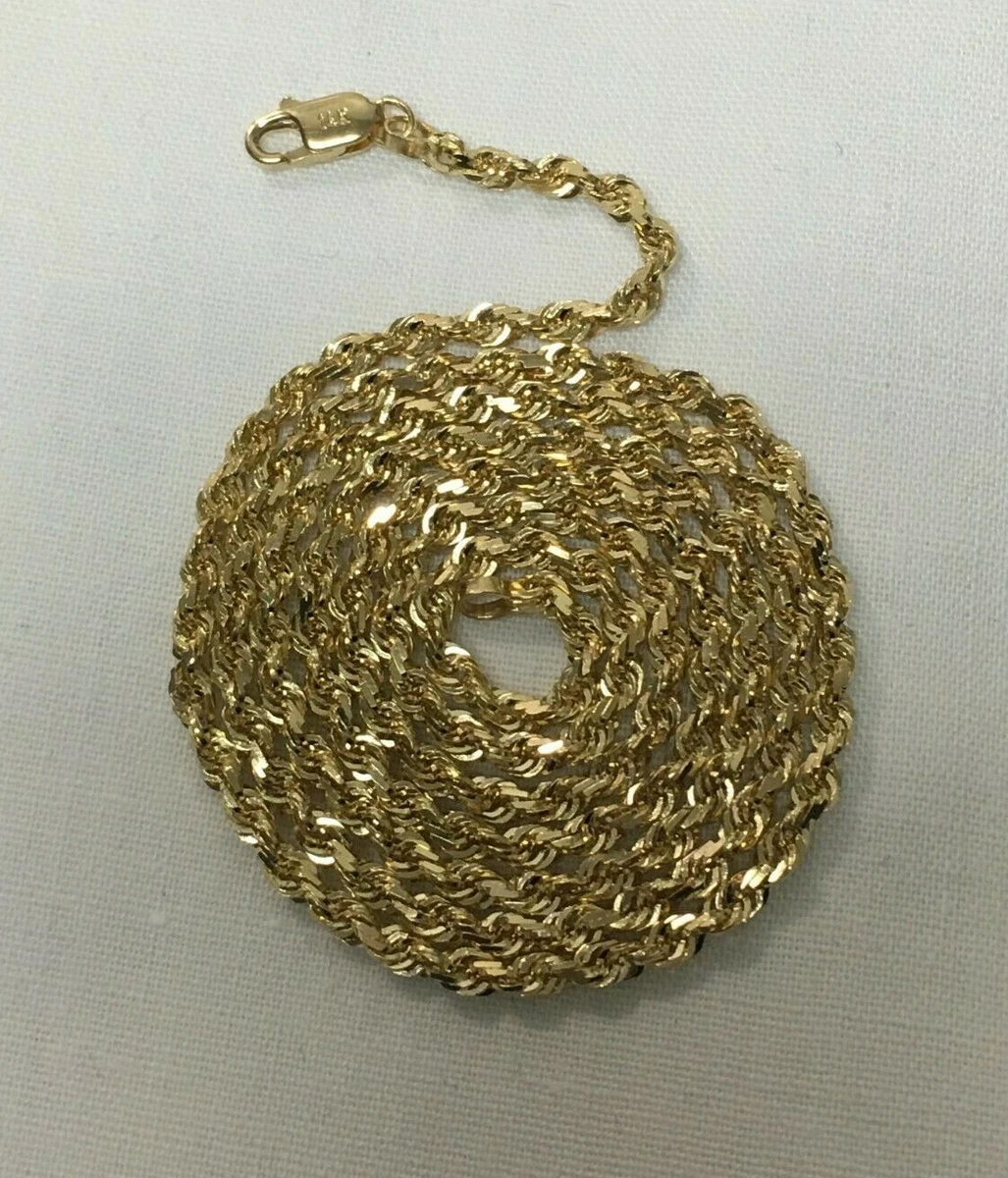 Michael anthony 14k gold clearance rope chain