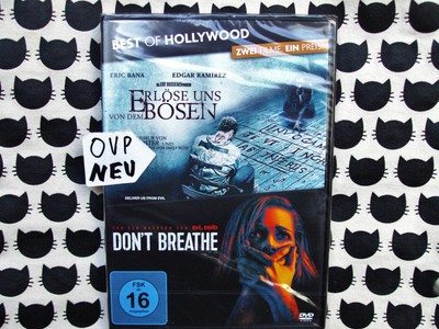 OVP,.,.,.15... Erlöse uns von dem Bösen / Dont Breathe IIII 2 DVD 2 Filme