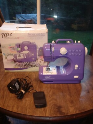 Pixie the Craft Machine by Singer Sewing Machine W/box TESTED with AC and Pedal