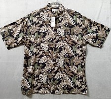 Almost Vintage Pierre Cardin Men's Large 100 Rayon Short Sleeve Shirt