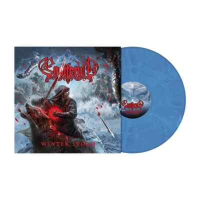 Ensiferum  Winter Storm  Gatefold light blue ice marbled vinyl LP - 2024 -