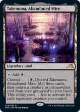 MTG English Takenuma, Abandoned Mire NM Normal Kamigawa: Neon Dynasty