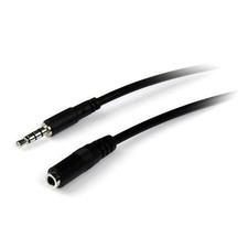 Image of StarTech 2m 3.5mm 4 Position TRRS Headset Extension Cable - M/F