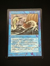 Magic the Gathering: Beta Sea Serpent MTG Beta