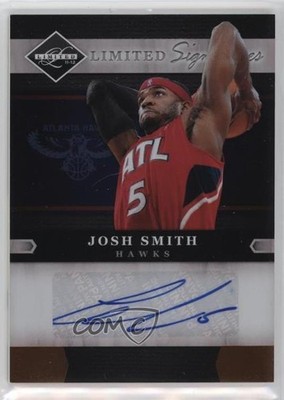 2011-12 Panini Limited Signatures 46/49 Josh Smith #22 Auto 15g5