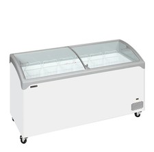 BIG 2 CURVED LID DISPLAY SHOP CHEST FREEZER IC501SCEB @ £691 +Vat FREE DELIVERY