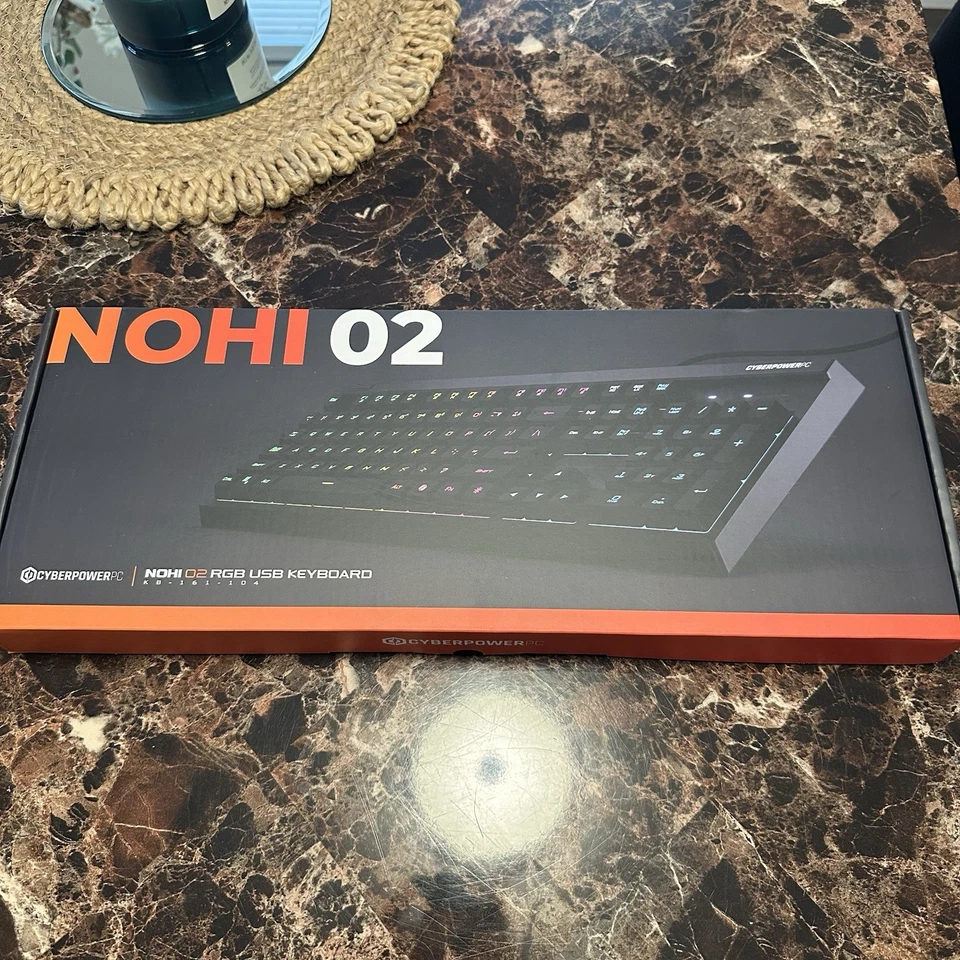 Cyberpower PC Play Ready Gaming Keyboard and Elite M2 RGB USB Wired Mouse In Box - Image 4 of 4