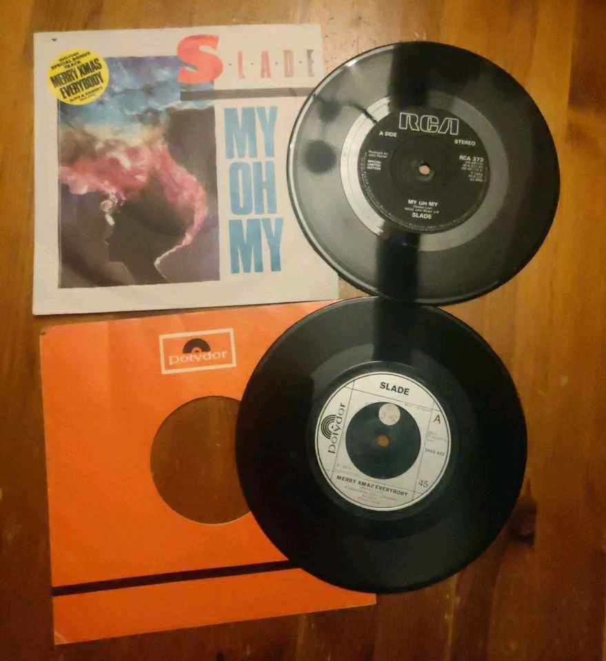 Bundle of 10 Glam Rock  7" Singles from 1970's & 1980's - Image 2 of 4