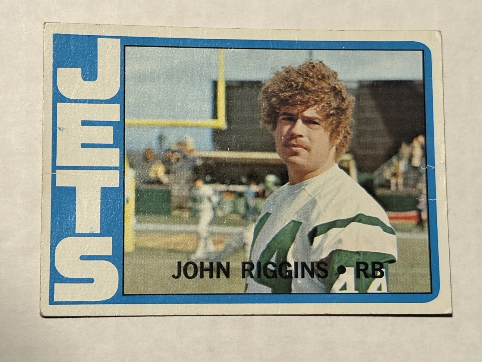 1972 Topps - John Riggins #13 (RC) New York Jets Kansas