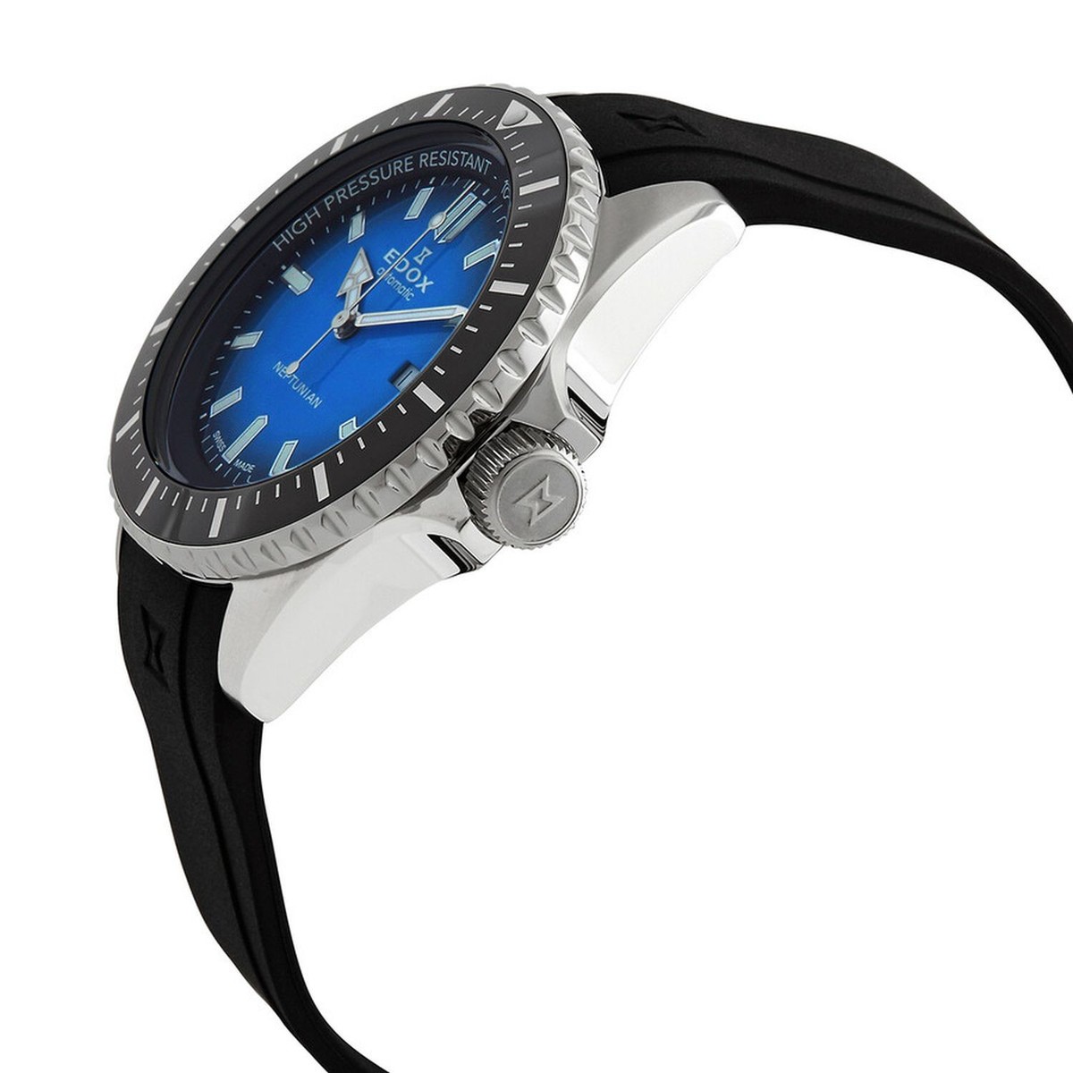  ASローマ　3XL EDOX 80120 3NCA BUIDN Men's SkyDiver - Neptunian Blue Dial