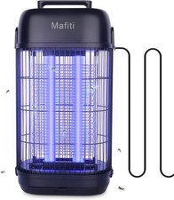 Electric Fly Zapper Killer Trap Powerful 1200V Bright 20W Light Tube Childproof