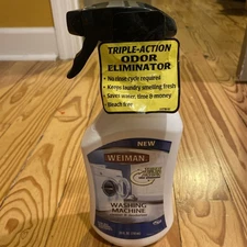 Weiman Washing Machine Cleaner & Deodorizer No Wipe No Rinse 24 Oz 