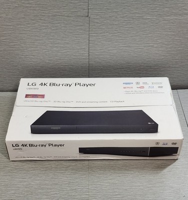 LG 4k Blu-Ray Player UBKM9 HDR 3D Blu-Ray / Ultra HD Blu-Ray - NEW AND SEALED 