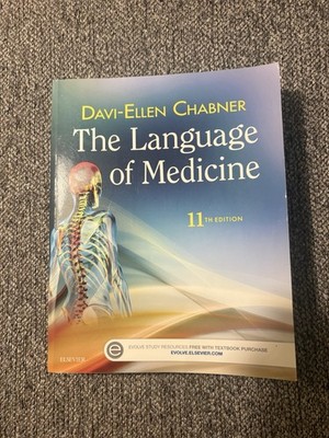 Elsevier The Language of Medicine 11th Ed 2011 Textbook Medical Terminology