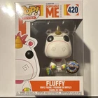 Funko Pop! Movies Despicable Me Fluffy Minion #420 Universal Studios Excl