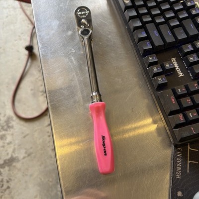 *NEW* Snap On Tools FHD80MP 3/8'' Indexing Head PINK Hard Handle Ratchet 