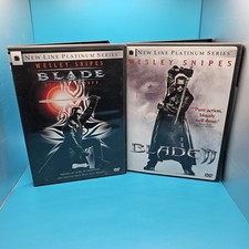 Blade Blade II DVD's New Line Platinum Series VGC