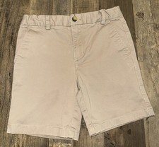 Vineyard Vines Boys Khaki Shorts With Adjustable Waist Size 6
