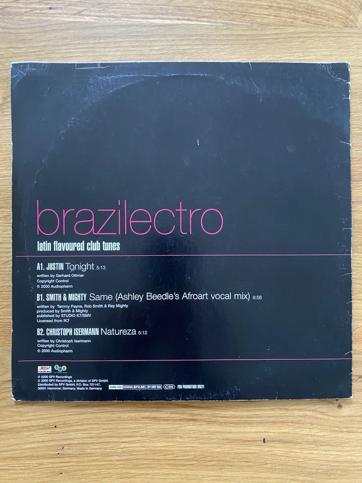 Brasilectro Limited 3-track EP Colour Vinyl Limited Edition - Bild 2 von 4