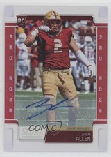 2019 Score Rookies Red Zone Signatures 3/20 Zach Allen #395 Auto 0c2