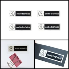 Audio-Technica Sticker Decal waterproof logo badge 65mm(2.55")X20mm(0.78")