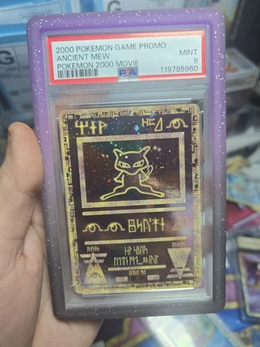 2000 Pokemon Game Movie Ancient Mew Promo PSA 9 MINT