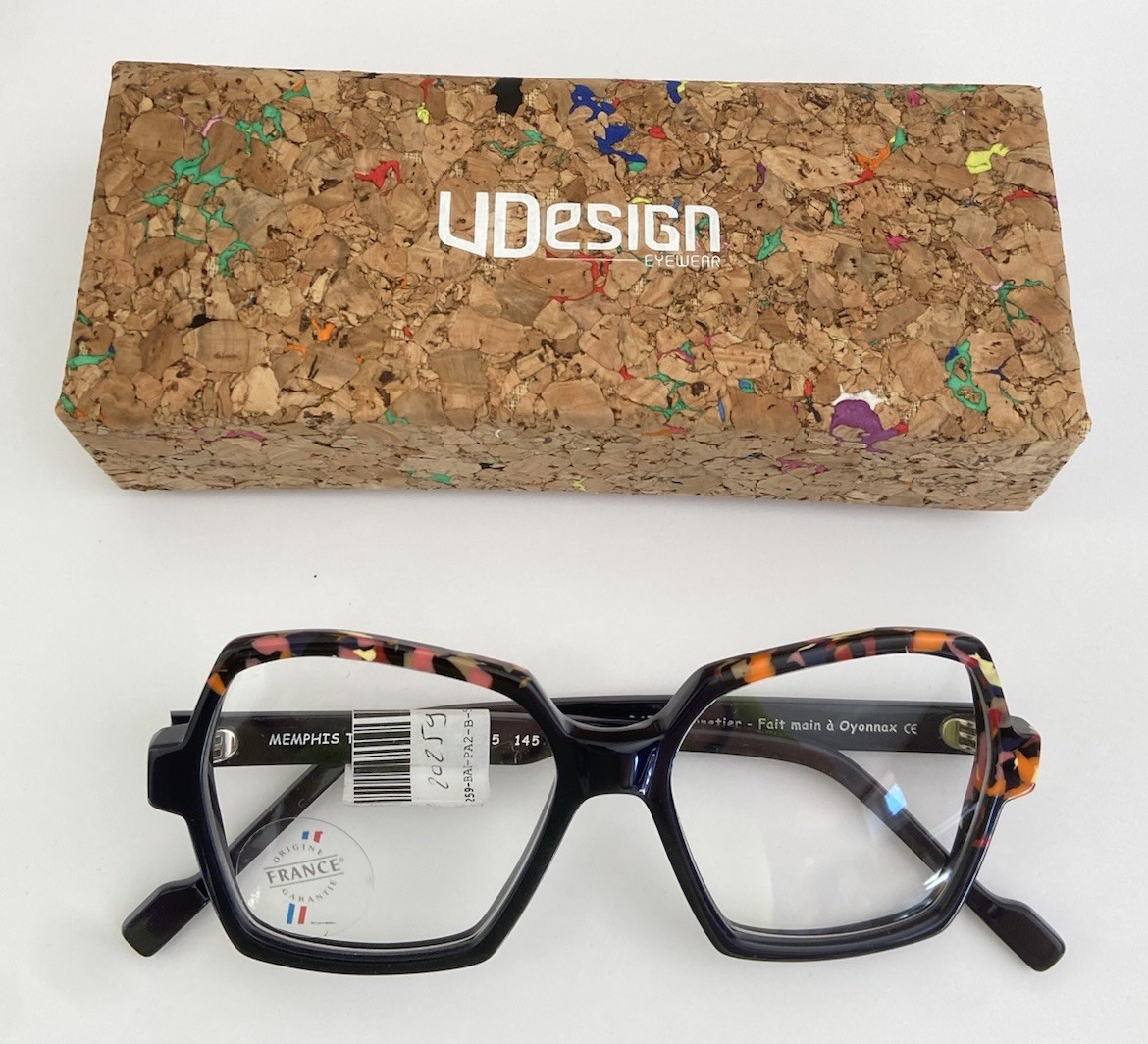 Monture femme Bailly Memphis : lunette de vue créateur en métal léger