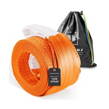 Recovery Tow Strap Heavy Duty 20 ft 200000 lbs Minimum Break Strength - Tow R...
