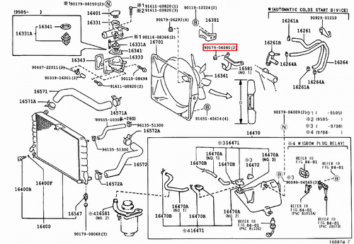 Genuine Lexus RX400 h MHU38 MHU33 Nut - Picture 7 of 20