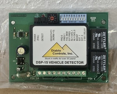 Diablo Controls DSP-15 Parking/Access Control Vehicle Loop Detector