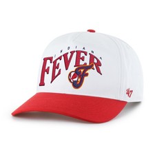 Unisex '47 White Indiana Fever Dom Wave Two-Tone Hitch Adjustable Hat