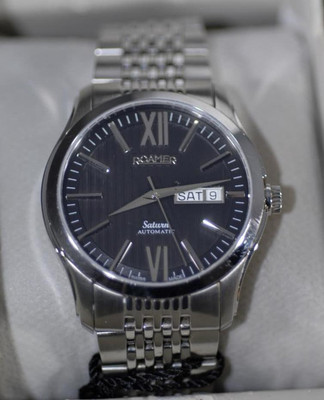 Roamer Saturn Automatic 44mm Watch Ref. 941637 Year 2023 Mint with Box Papers!