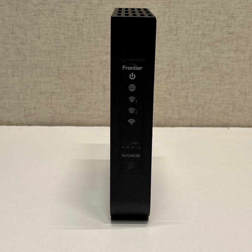 ARRIS Frontier NVG443B Dual Band Wi-Fi DSL Modem Router w/Power Adapter Working - Image 2 of 4