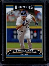 2006 Topps Chrome Black Refractor #184 Brady Clark /549